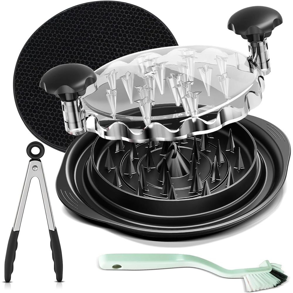 Meal Prep Chicken - 3-in-1 Meat Shredder Claws Kit with