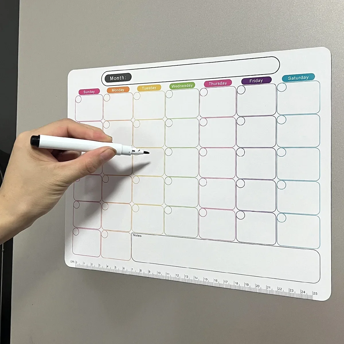 Meal Prep Weekly - A refrigerator magnet ,monthly and weekly