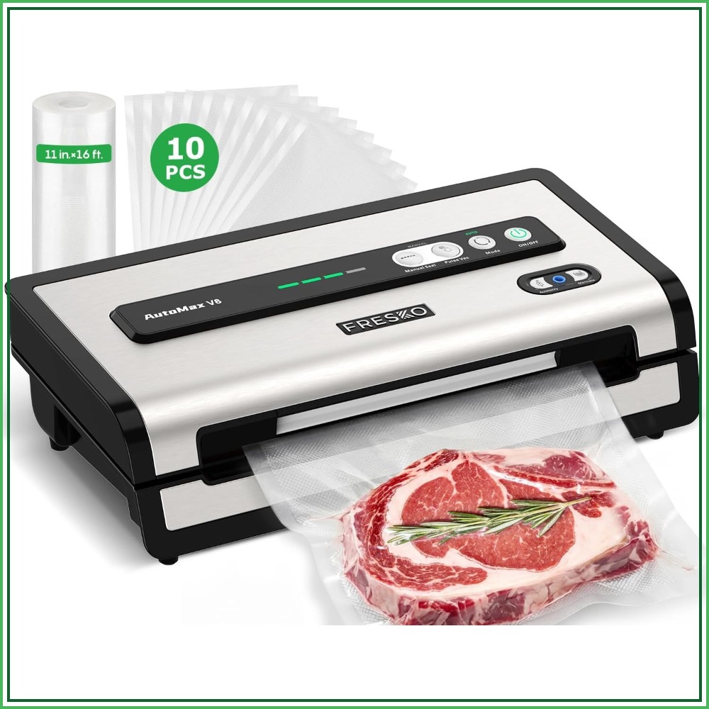 Meal Prep Bulking - Automatic Vacuum Sealer for Food, Hands-Free