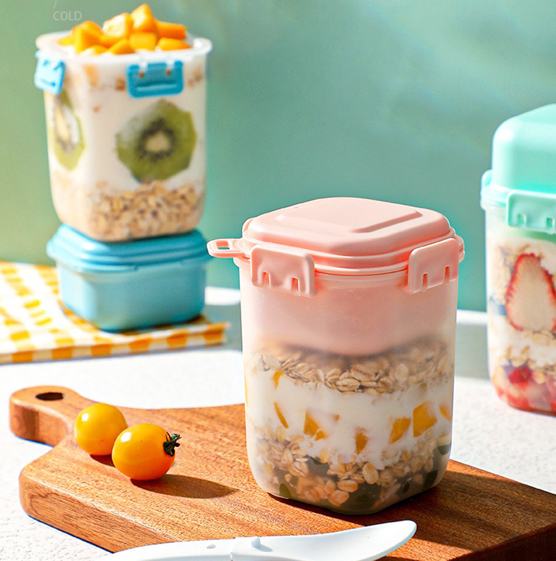 Meal Prep Chia Pudding - Carry-on Oatmeal Cups Children Breakfast Cups
