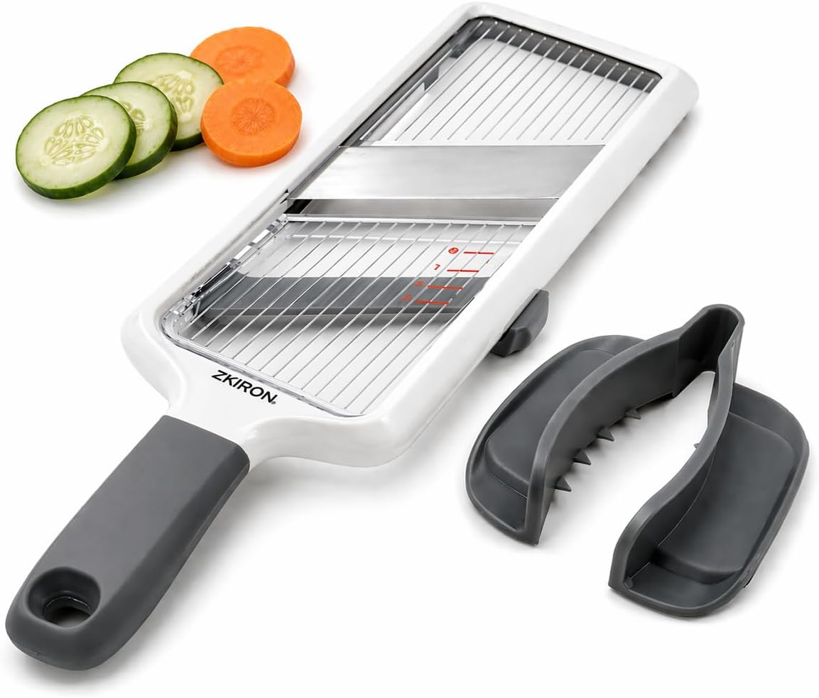 Mandoline Slicer Guard - Adjustable Mandoline Slicer – 3 Thickness