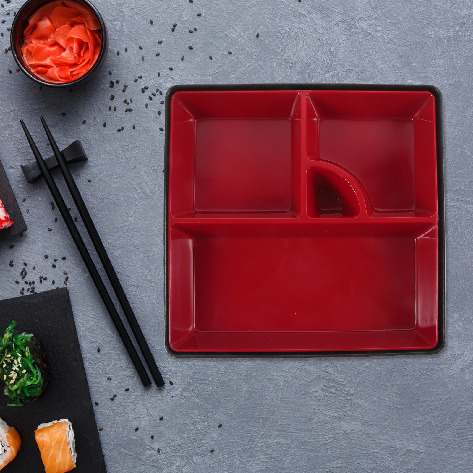 Meal Prep With Rice - Leak Proof Sushi Bento Box Japanese