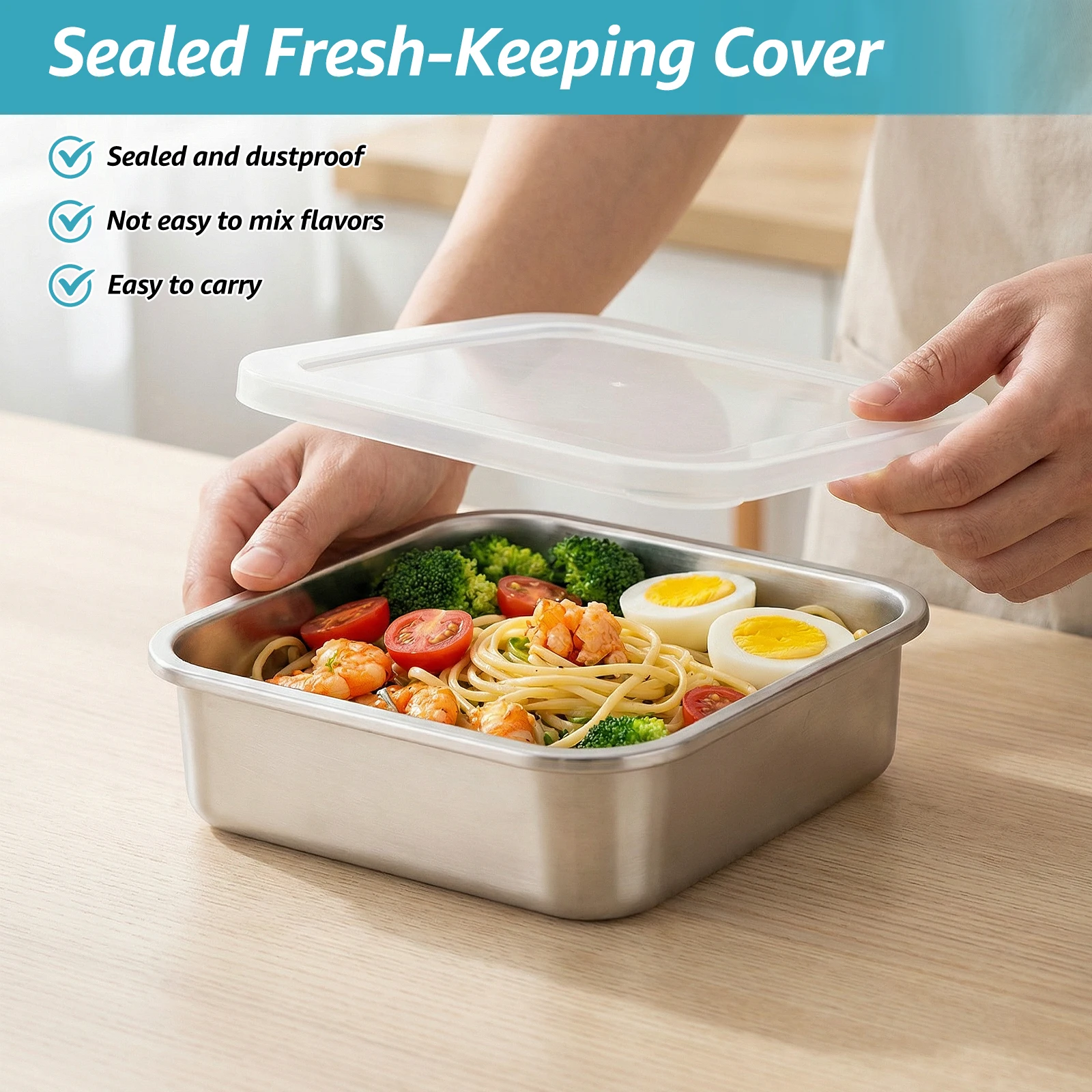2 in 1 Stainless Steel Fruit W - Meal Prep With Rice reseña y precio