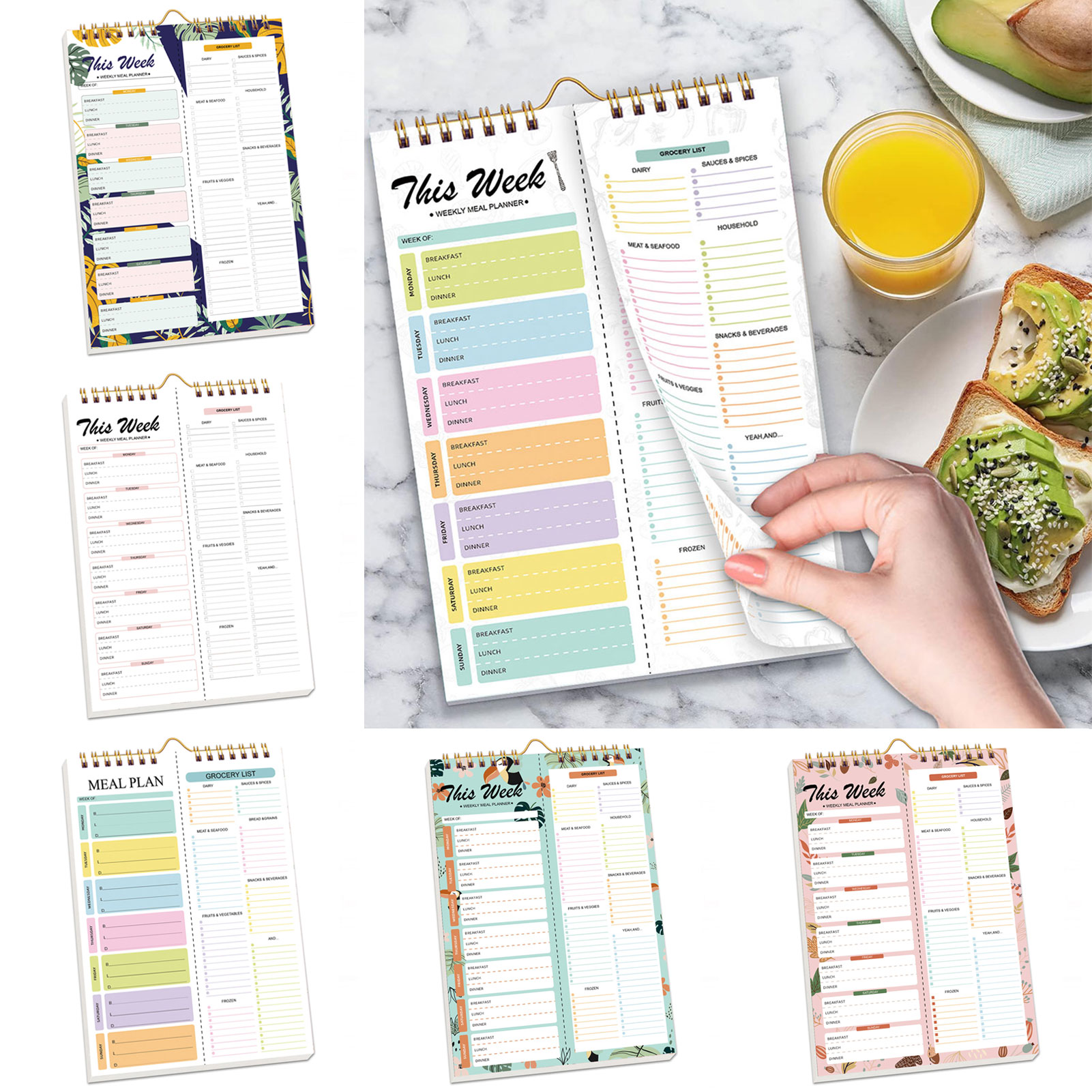 Breakfast Lunch Dinner Weekly  - Meal Prep Weekly reseña y precio