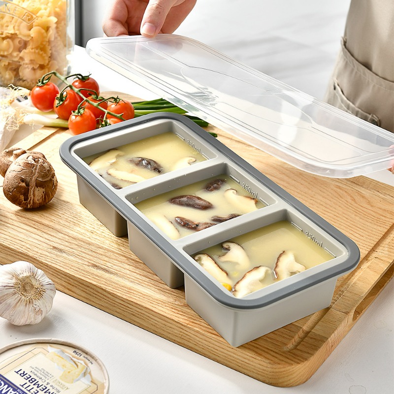 Souper Cubes ,Silicone Freezer - Meal Prep With Rice reseña y precio