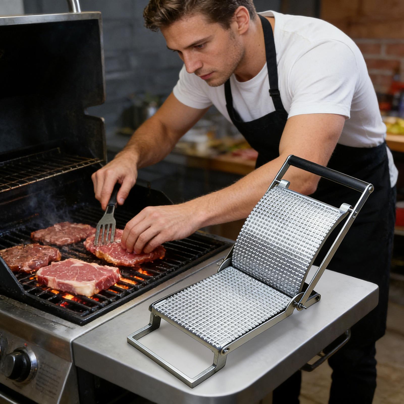 Meat Tenderizer Stainless Stee - Meal Prep Chicken reseña y precio