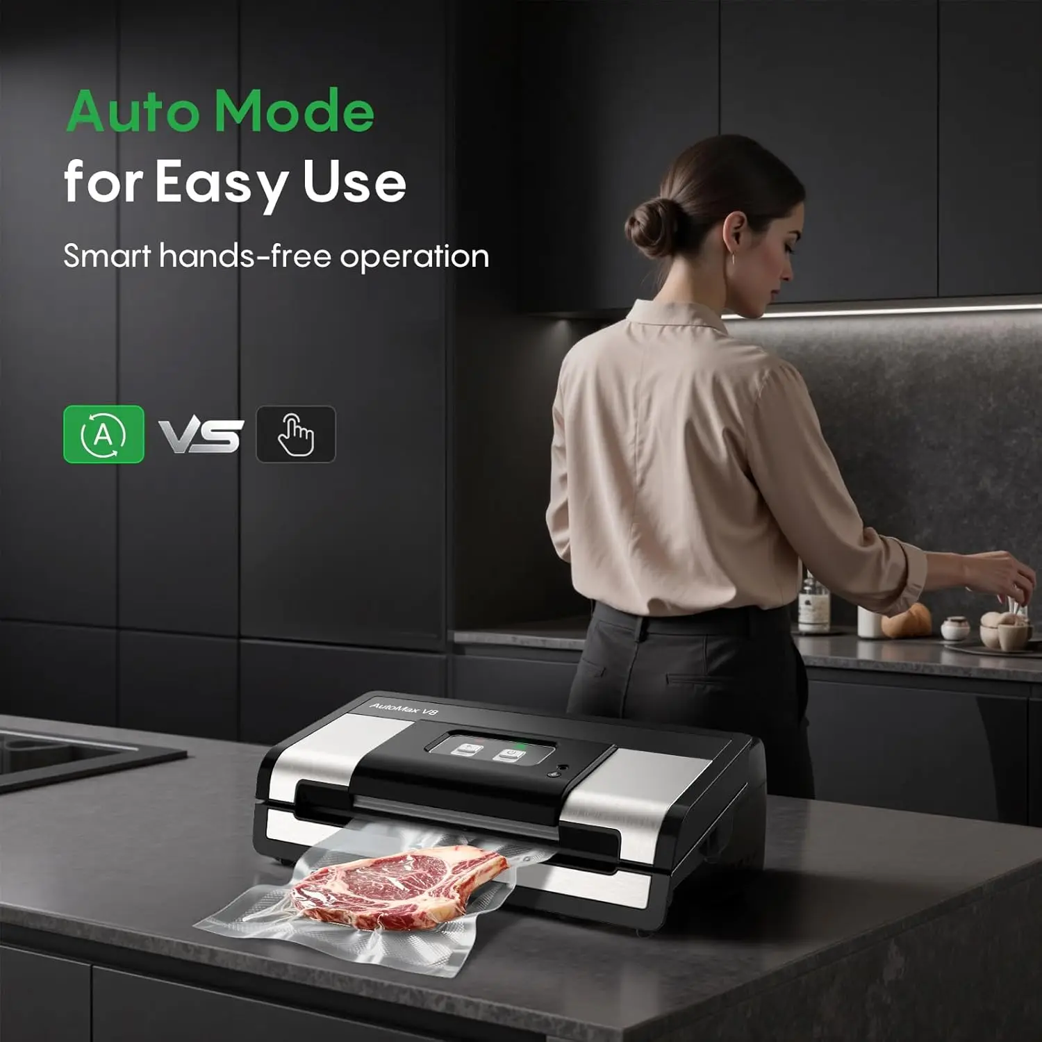 Automatic Vacuum Sealer for Fo - Meal Prep Bulking reseña y precio