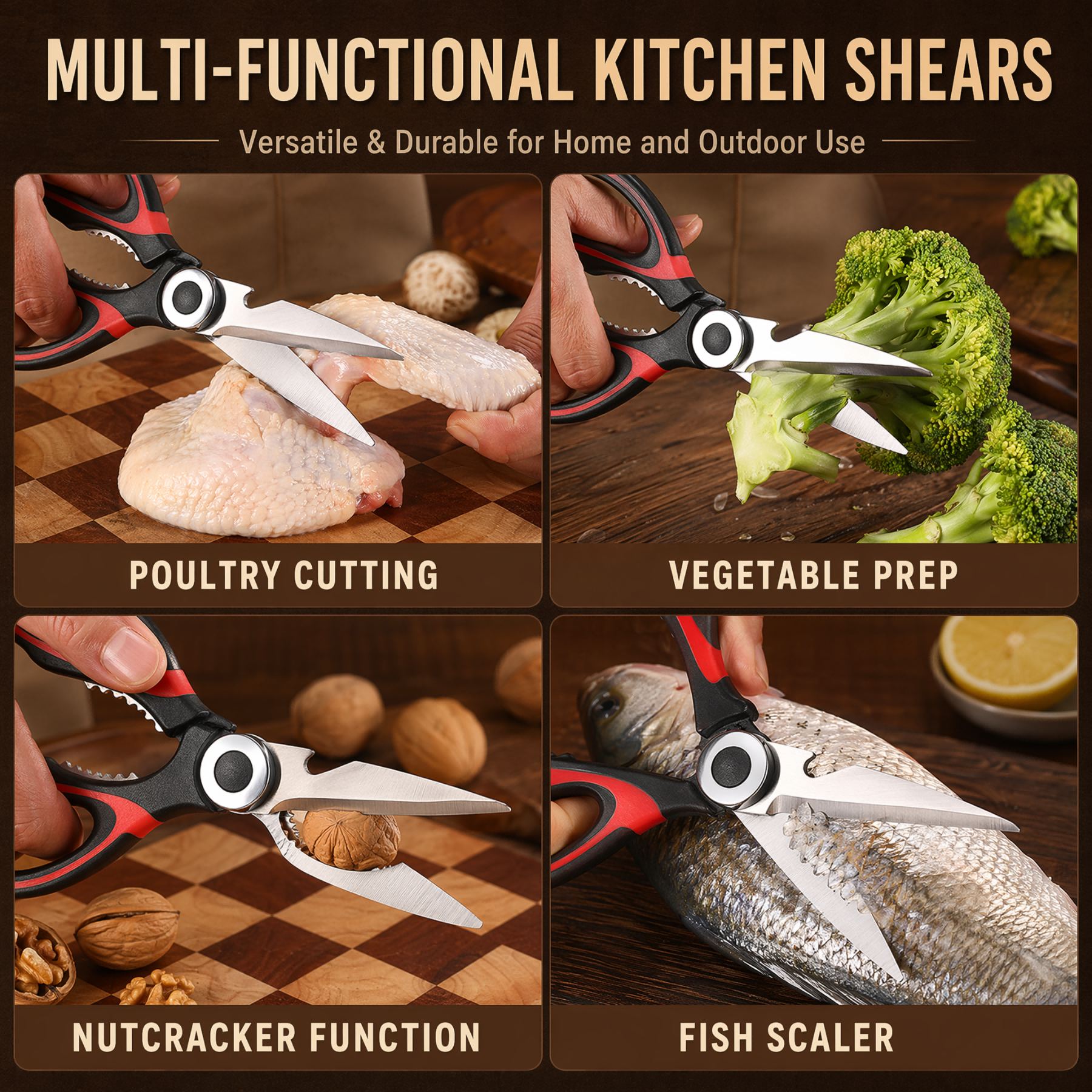 Household Stainless Steel Kitc - Meal Prep Chicken reseña y precio