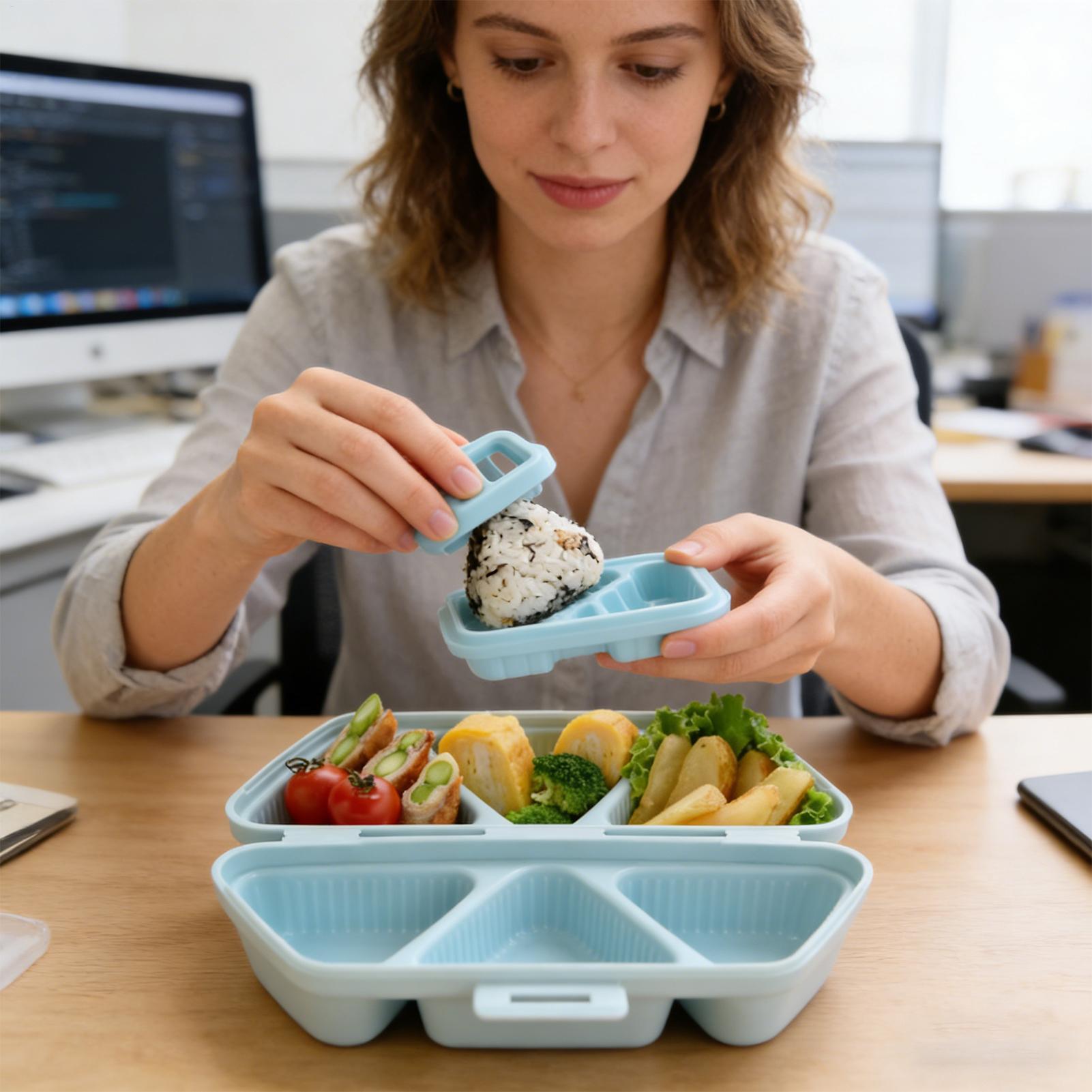 Rice Ball Mold 6-Cavity Japane - Meal Prep With Rice reseña y precio