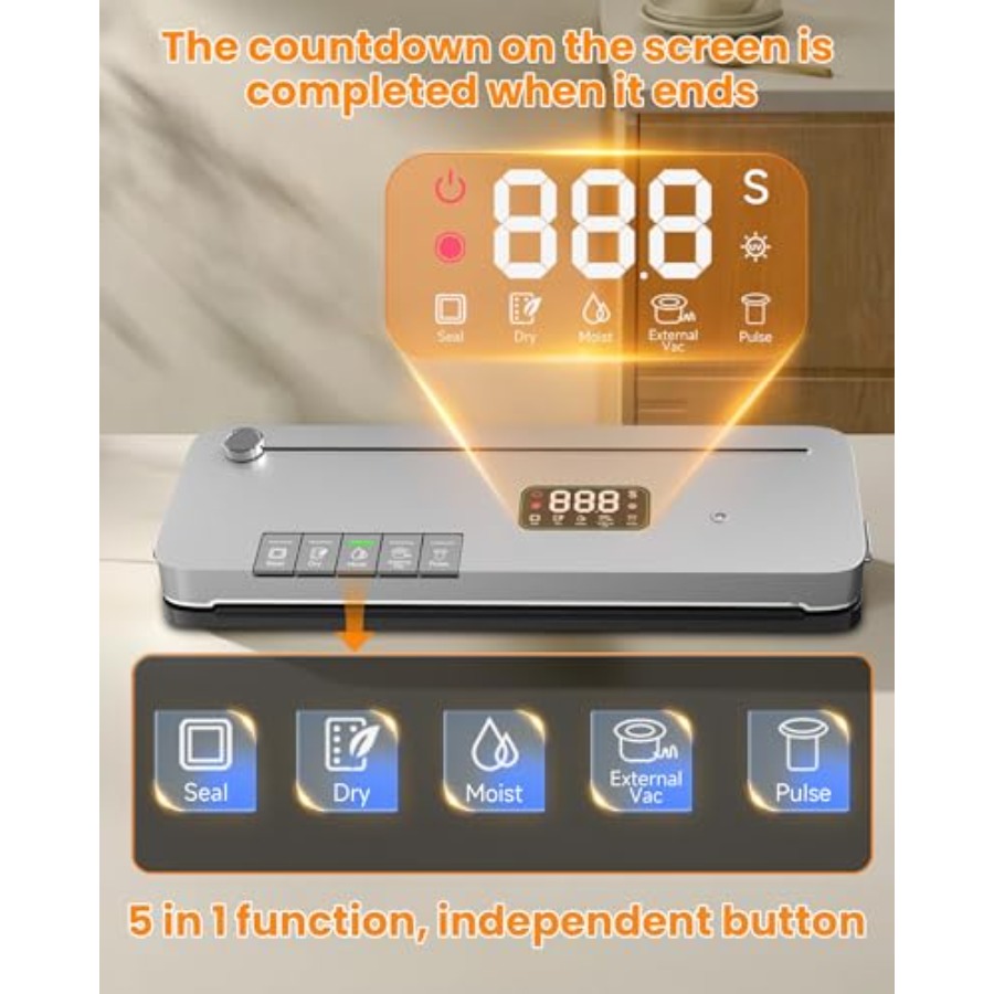 Food vacuum sealer for meal pr - Meal Prep Bulking reseña y precio