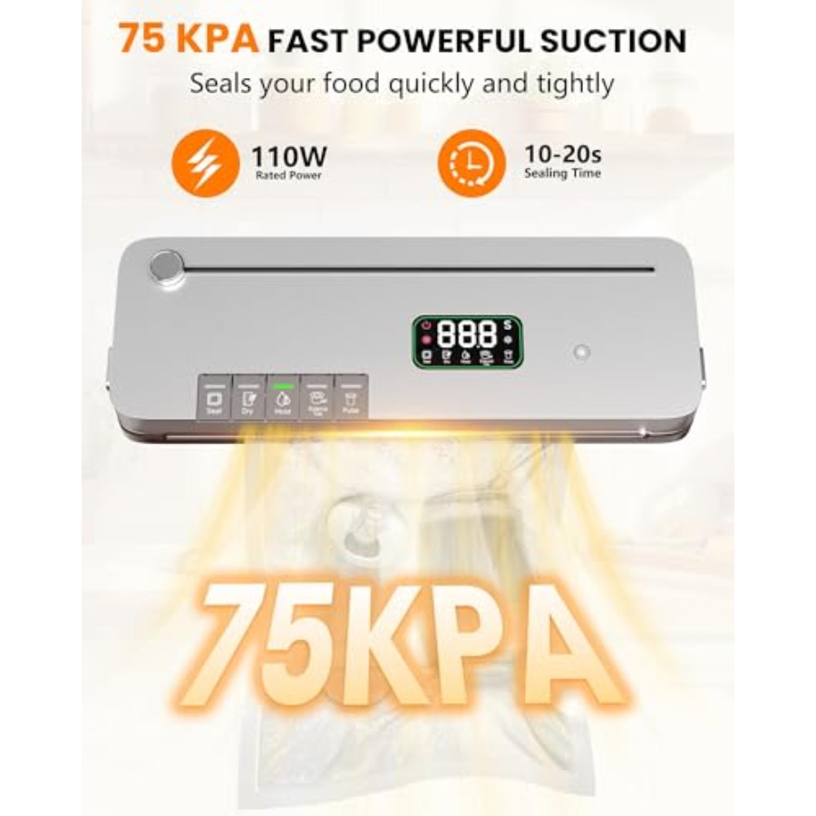 Food vacuum sealer for meal pr - Meal Prep Bulking reseña y precio
