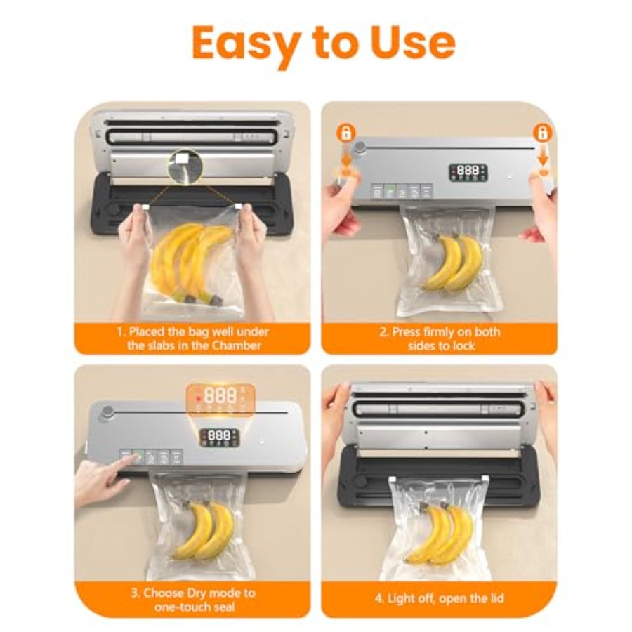 Food vacuum sealer for meal pr - Meal Prep Bulking reseña y precio