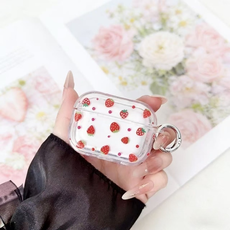 Cute strawberry-colored soft p - Strawberry Huller reseña y precio