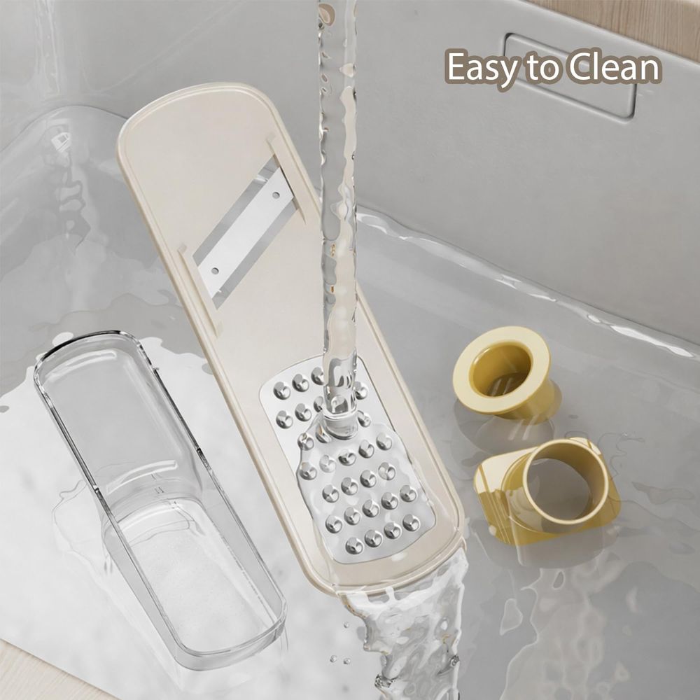2-Pack 3-in-1 Ginger Garlic Mi - Mandoline Slicer Guard reseña y precio