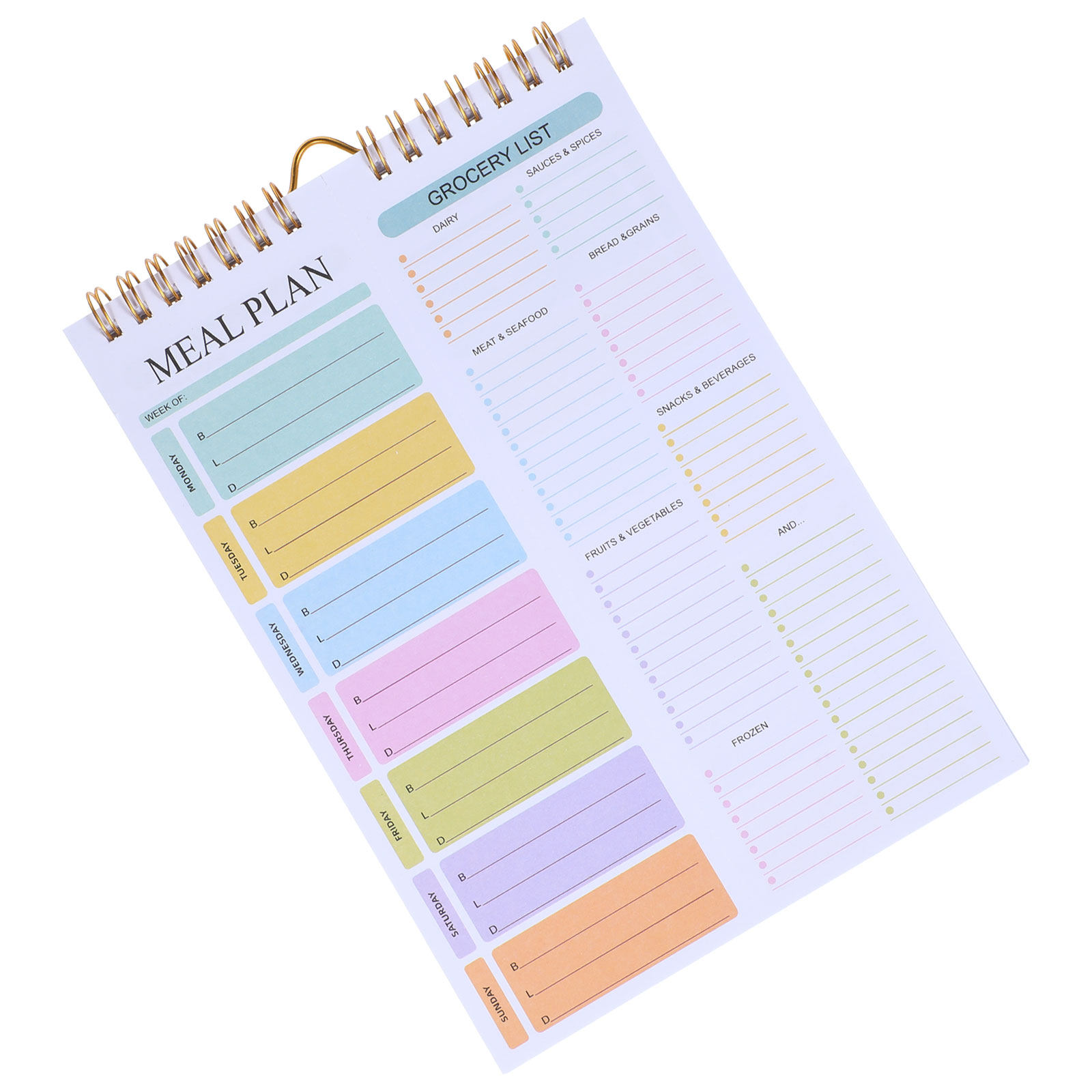 Weekly Meal Planner Notebook A - Meal Prep Weekly reseña y precio
