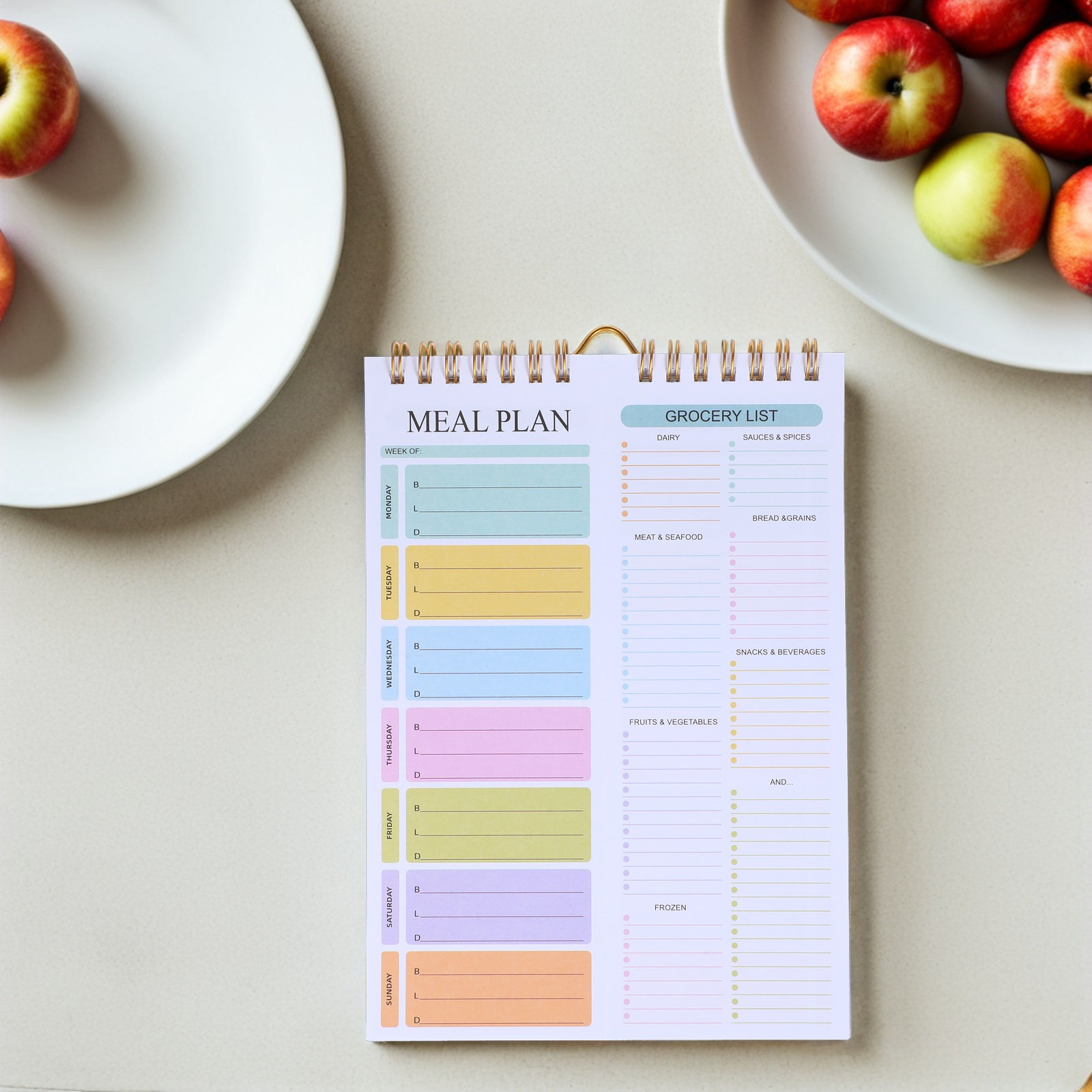 Weekly Meal Planner Notebook A - Meal Prep Weekly reseña y precio
