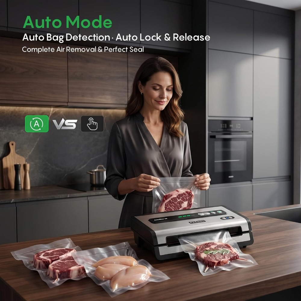 Automatic Vacuum Sealer for Fo - Meal Prep Bulking reseña y precio