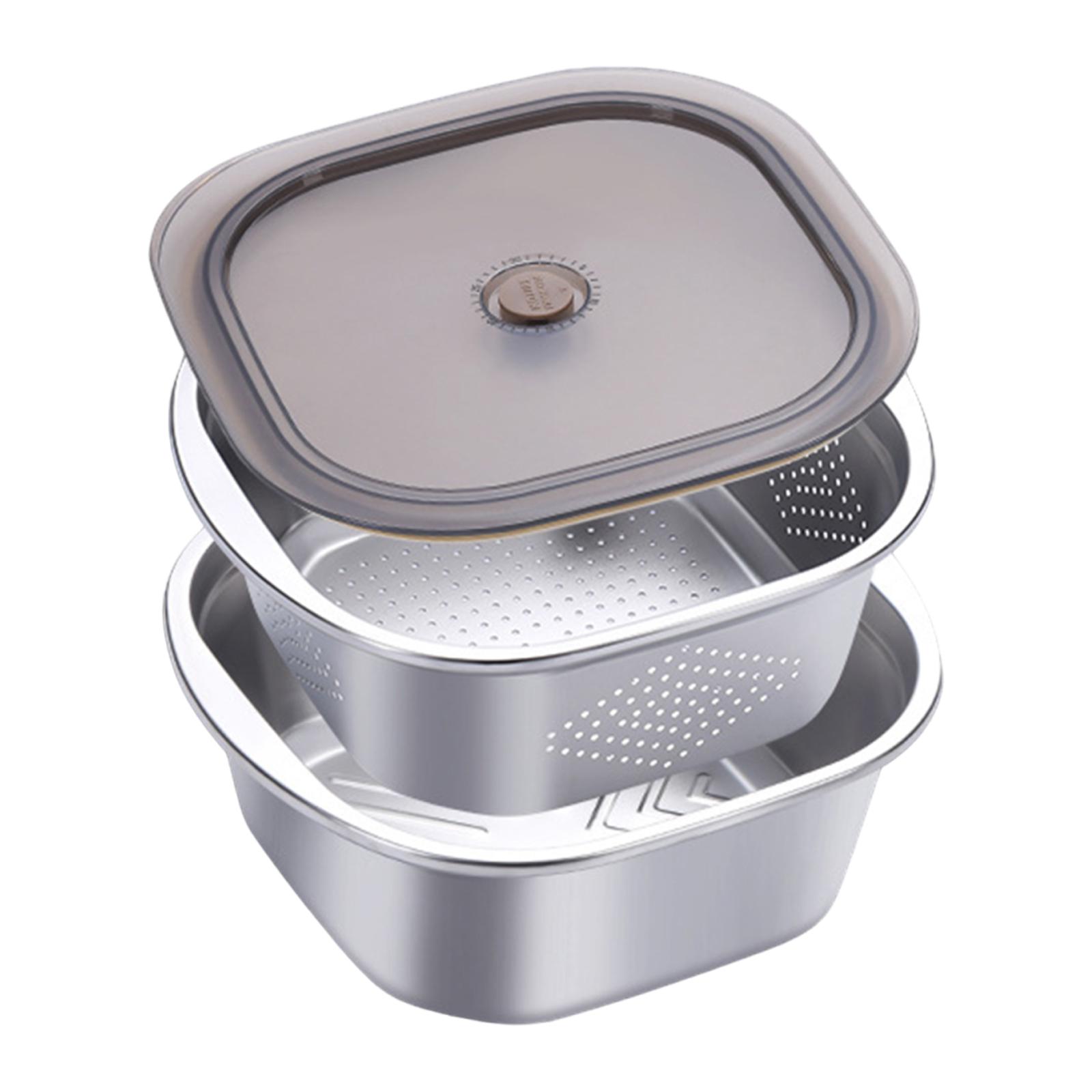Vegetable Washing Basket Stain - Meal Prep With Rice reseña y precio