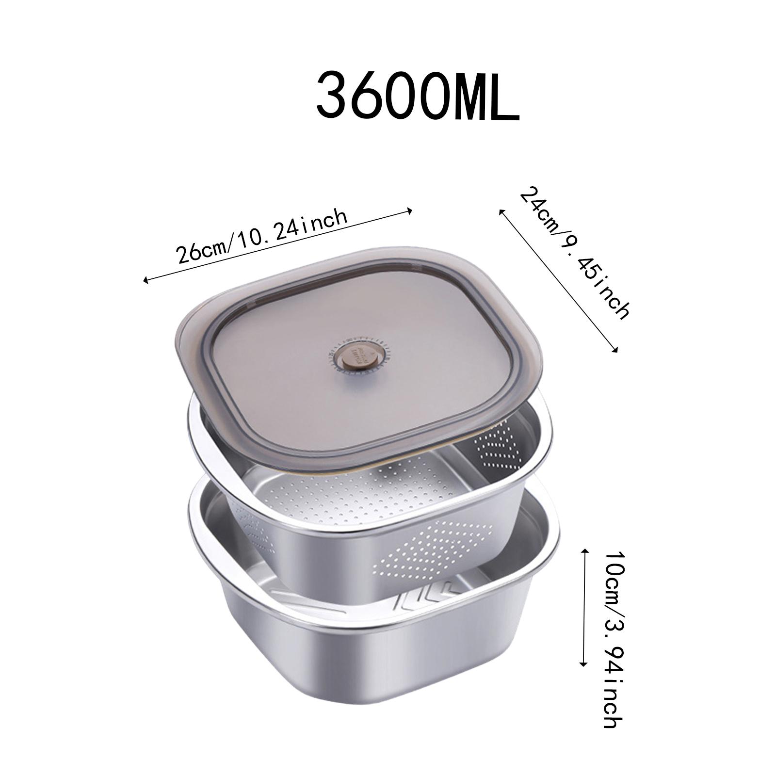 Vegetable Washing Basket Stain - Meal Prep With Rice reseña y precio