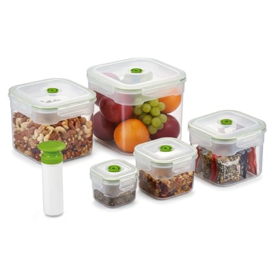 Vacuum Seal Food Storage Conta - Meal Prep Vacuum Seal Containers reseña y precio