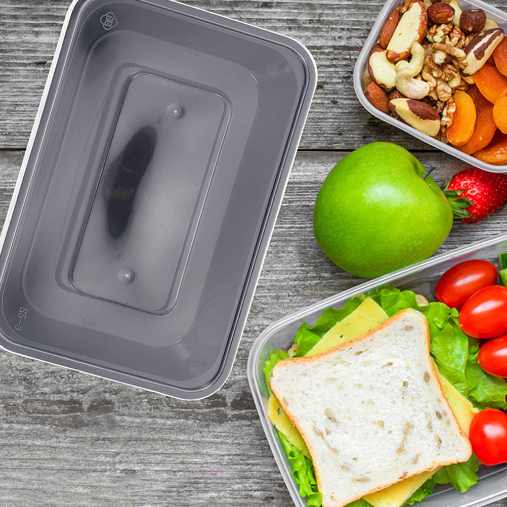 50pcs Disposable Rectangular F - Meal Prep With Rice reseña y precio