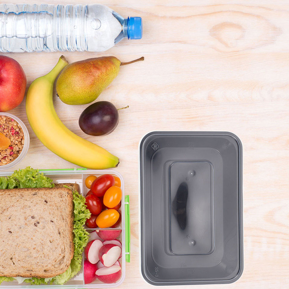 50pcs Disposable Rectangular F - Meal Prep With Rice reseña y precio
