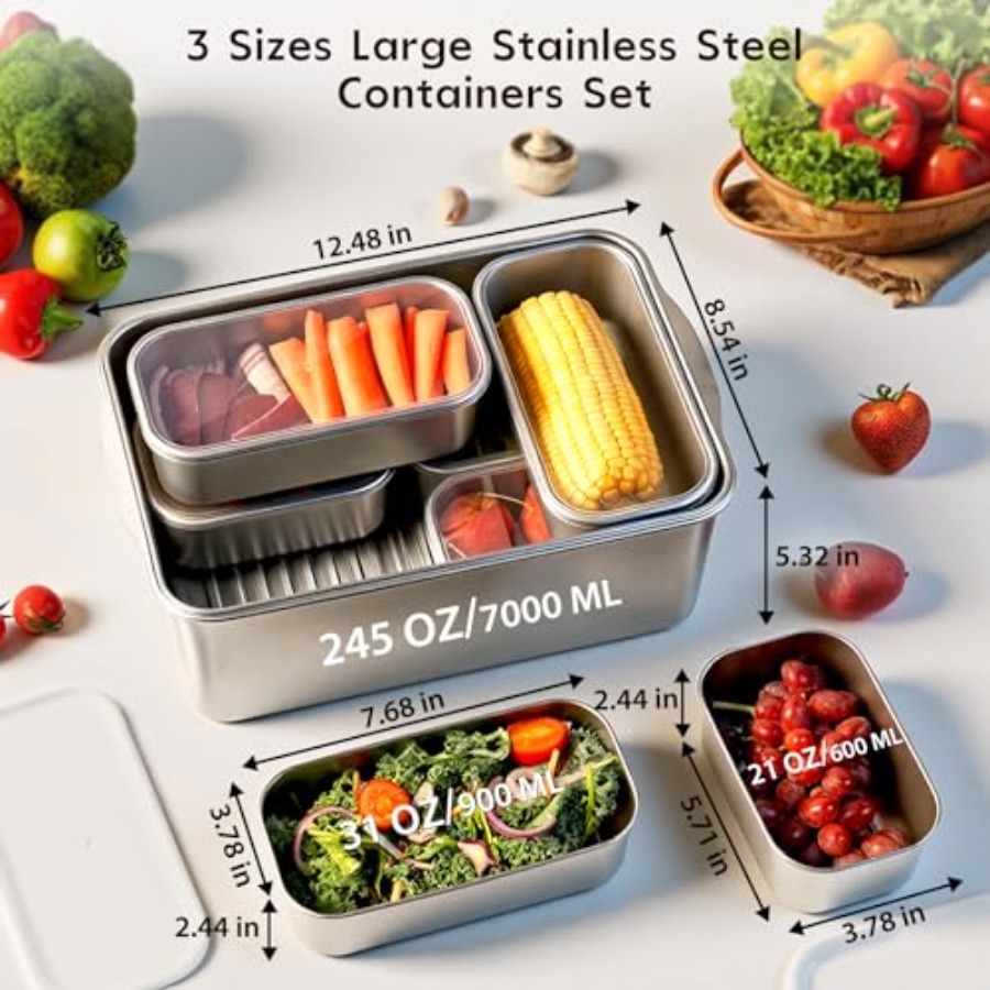 Meal prep containers for veget - Meal Prep Chicken reseña y precio