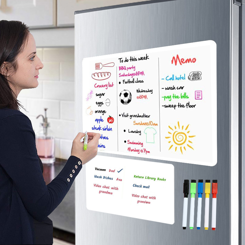 A3+A4 Magnetic Dry Erase Board - Meal Prep Weekly reseña y precio
