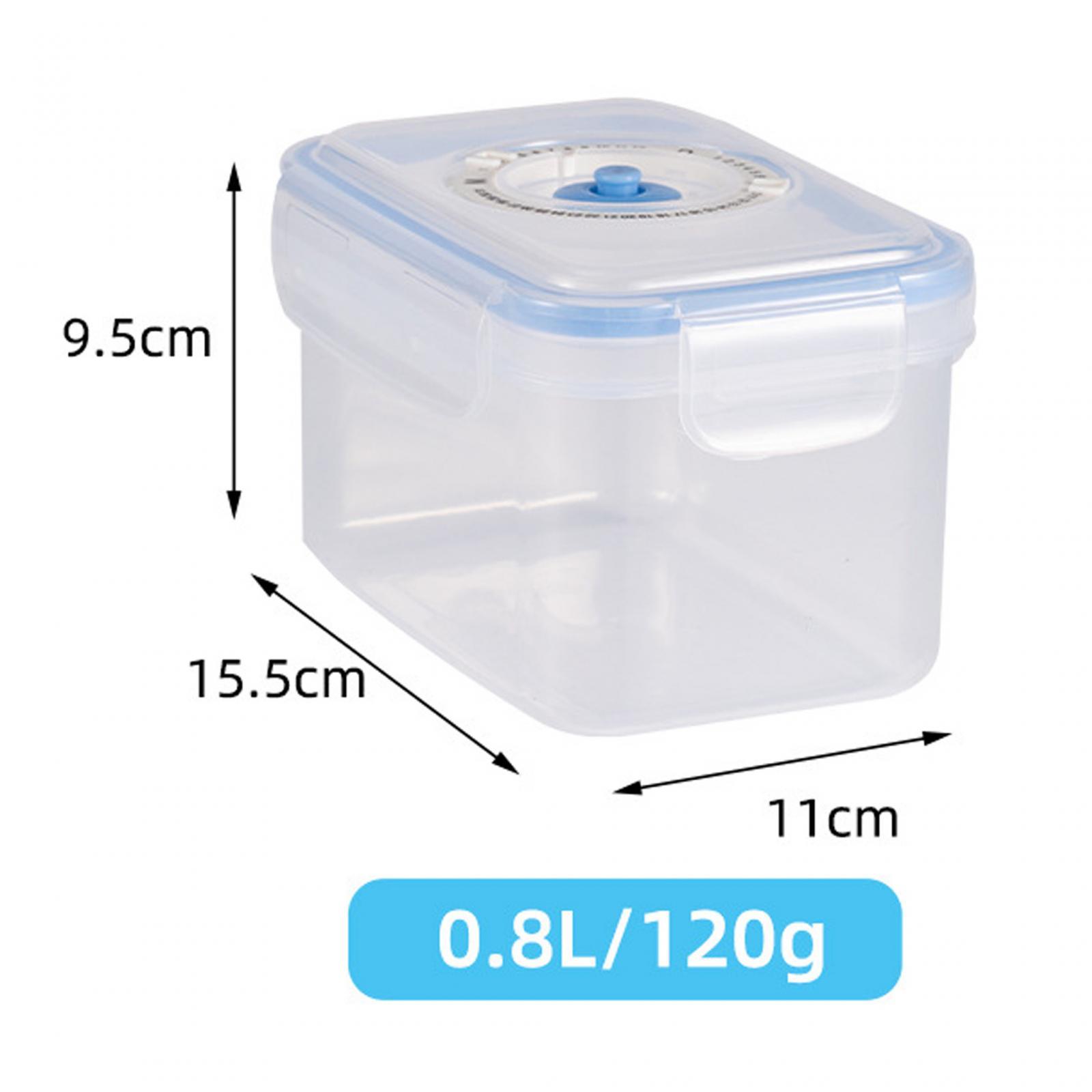 Rectangle Vacuum Food Storage  - Meal Prep Bulking reseña y precio