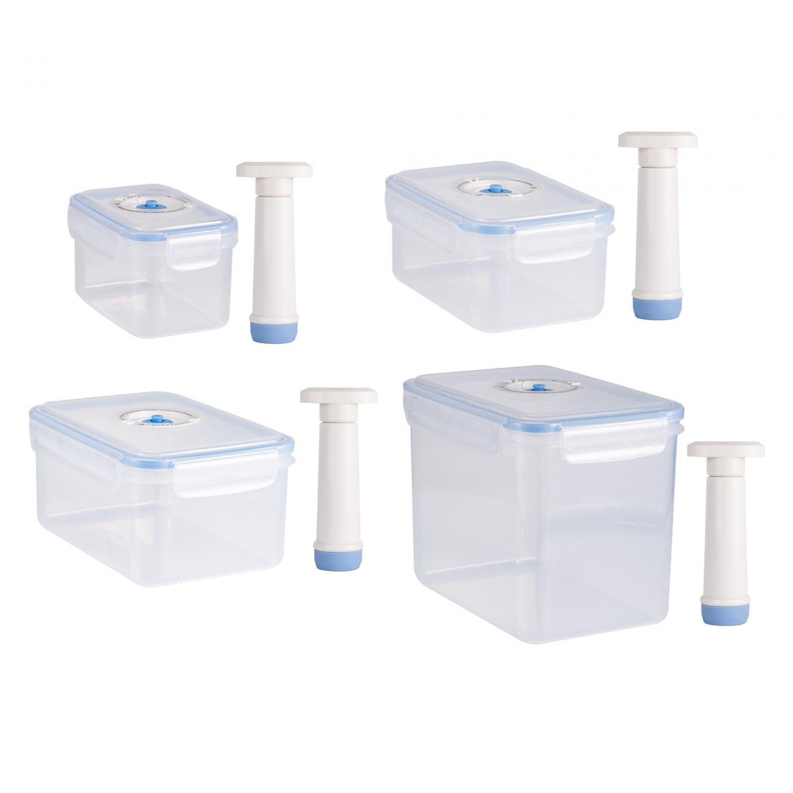 Rectangle Vacuum Food Storage  - Meal Prep Bulking reseña y precio