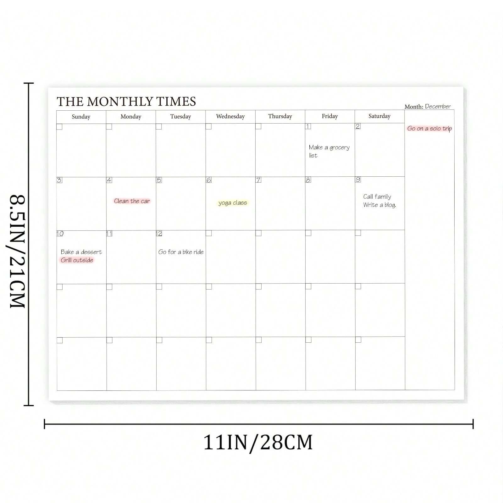 2 Pack Undated Monthly Planner - Meal Prep Weekly reseña y precio