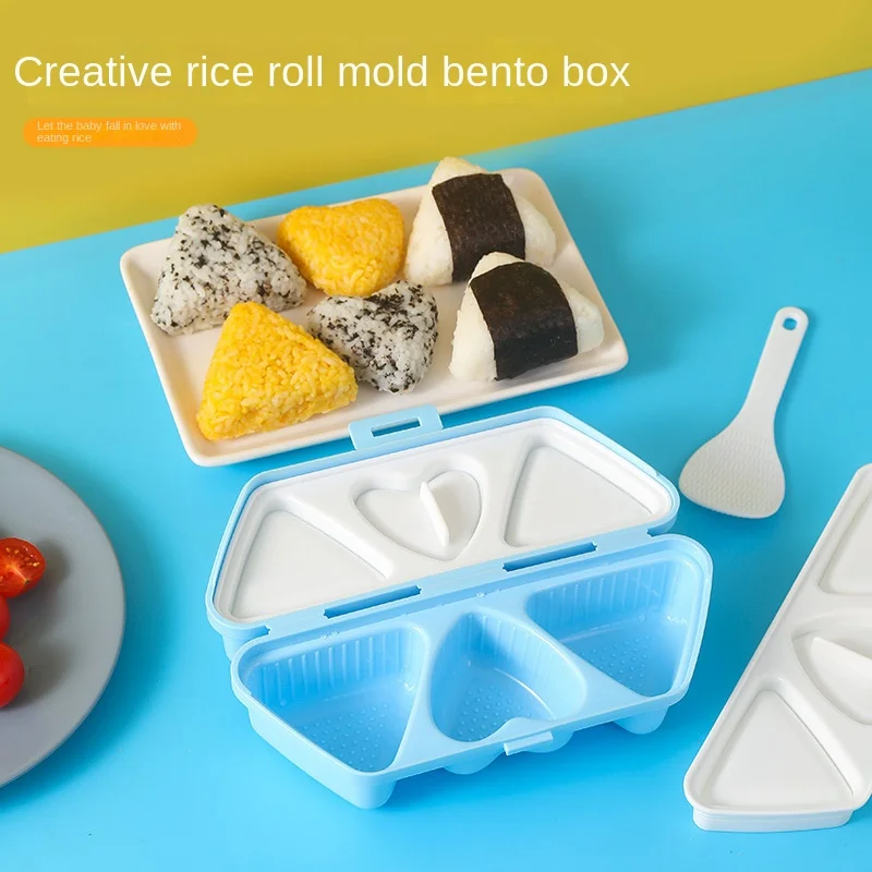 Folding Portable Triangle Love - Meal Prep With Rice reseña y precio