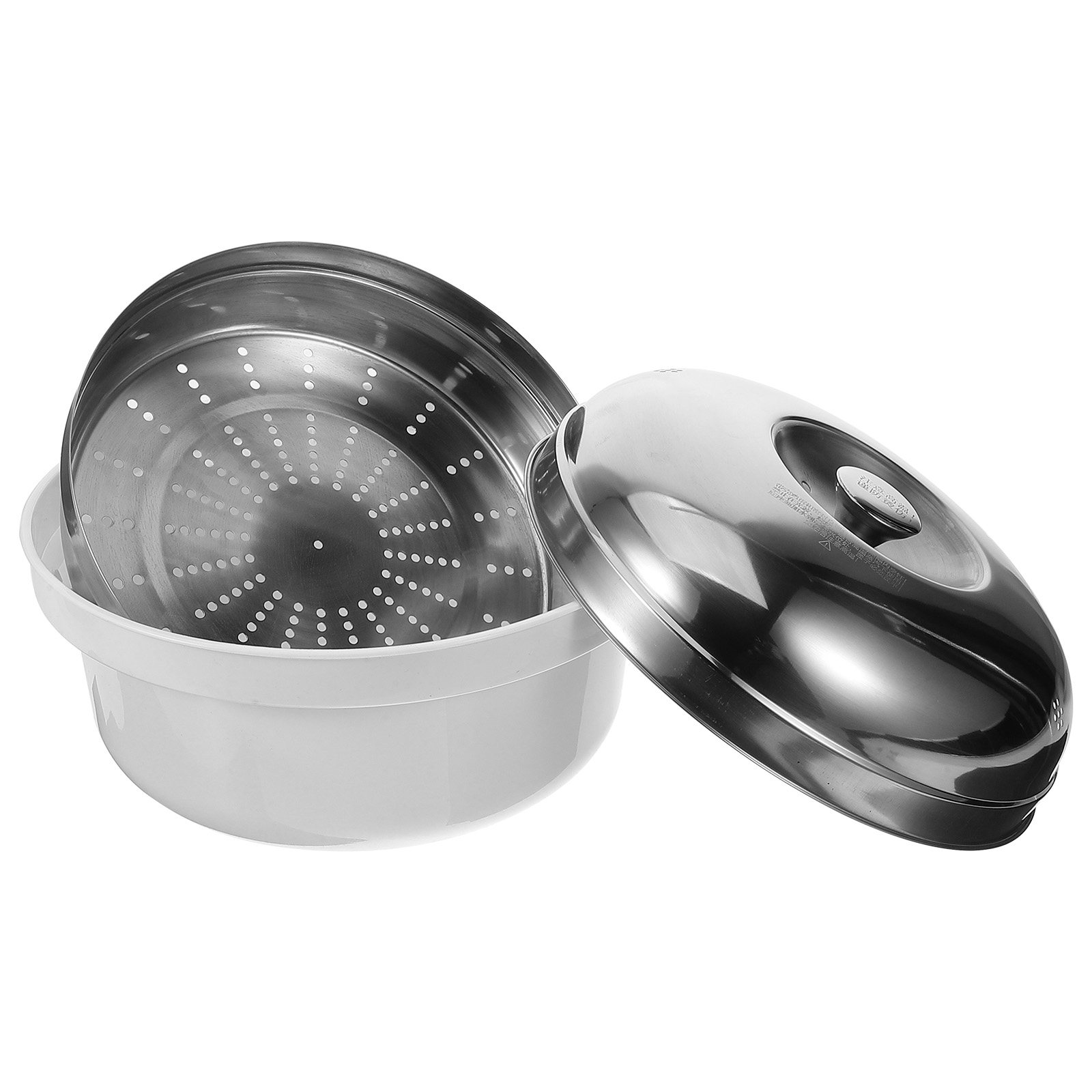 Microwave Steamer Stainless St - Meal Prep With Rice reseña y precio