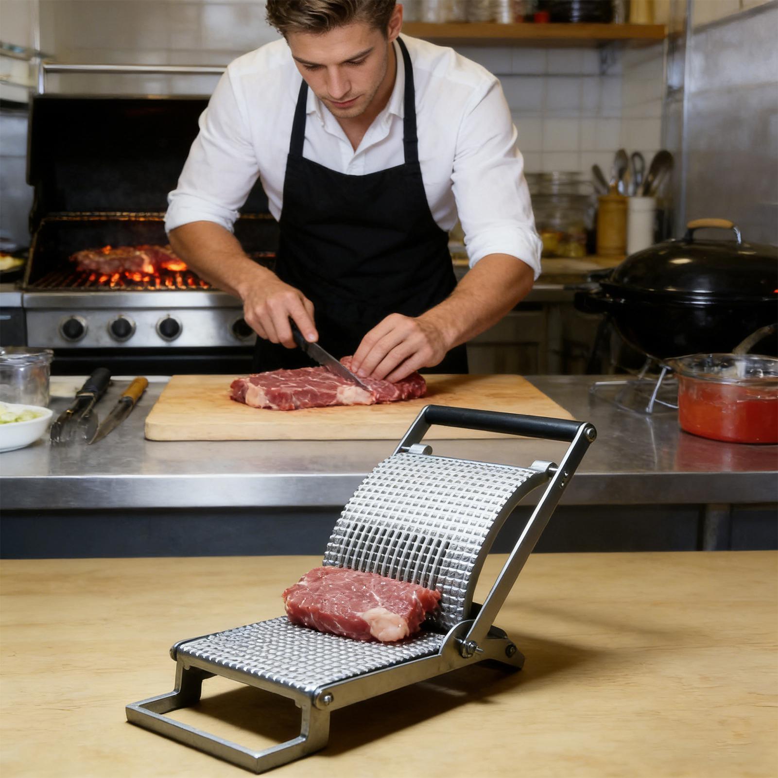 Meat Tenderizer Stainless Stee - Meal Prep Chicken reseña y precio