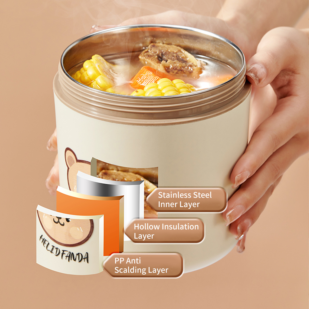WORTHBUY Portable Insulated Lu - Meal Prep Chia Pudding reseña y precio