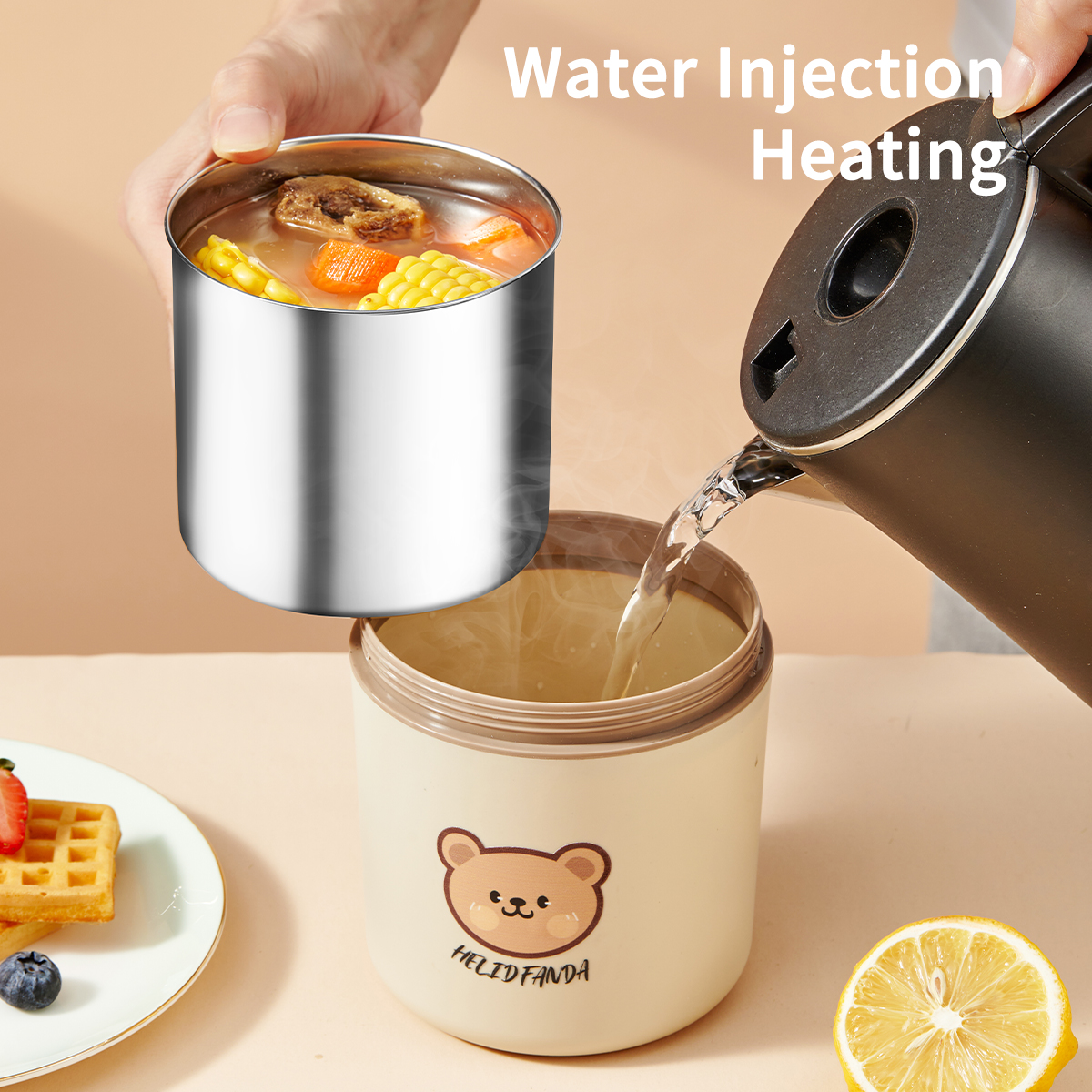 WORTHBUY Portable Insulated Lu - Meal Prep Chia Pudding reseña y precio