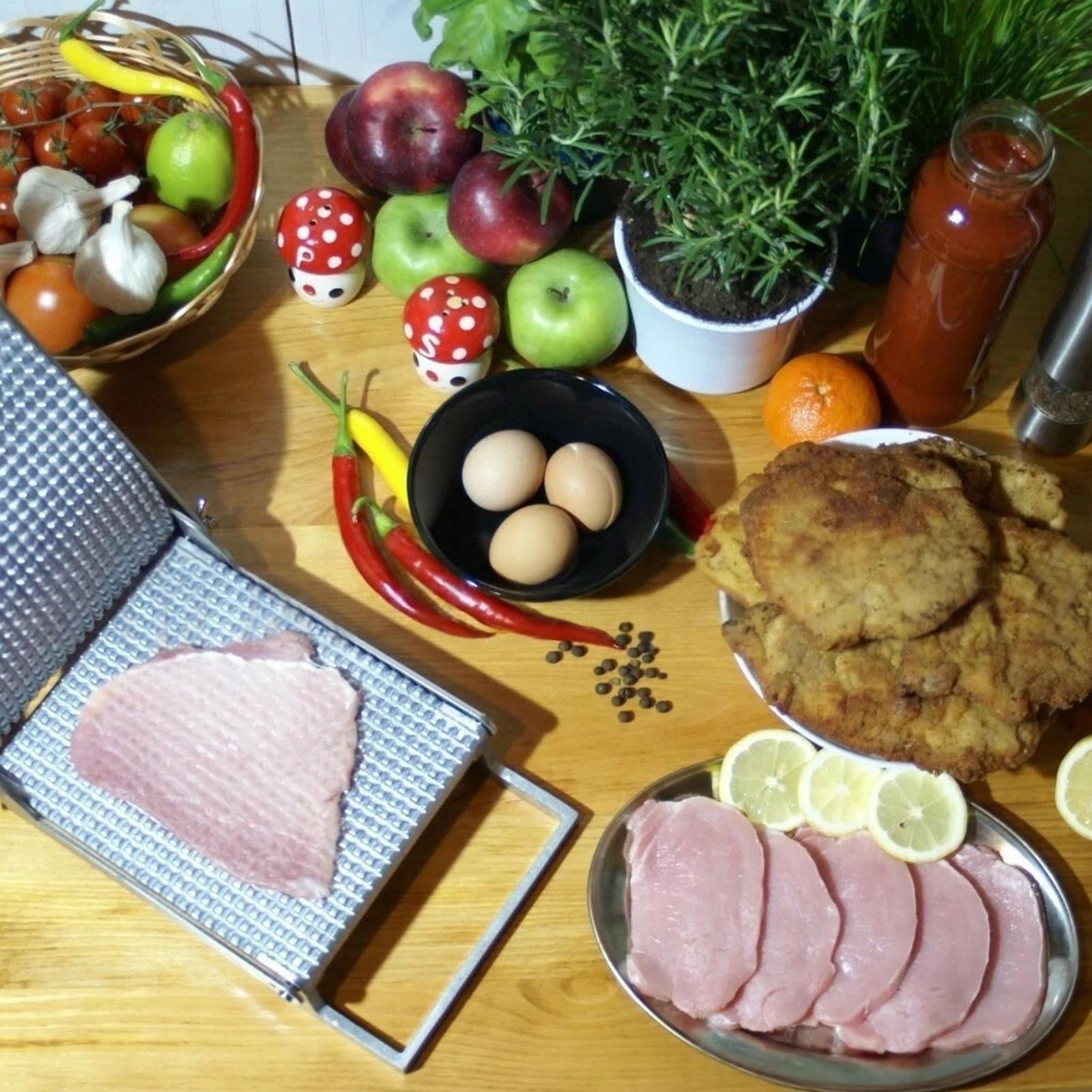Meat Tenderizer Stainless Stee - Meal Prep Chicken reseña y precio