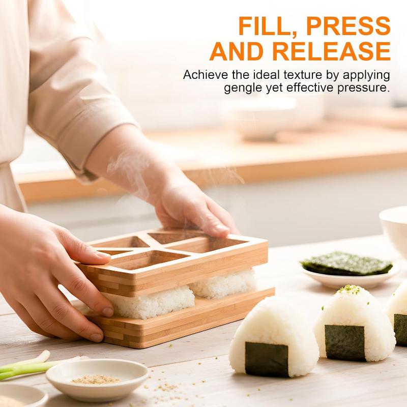 5/6 Holes Riceball Mold Classi - Meal Prep With Rice reseña y precio