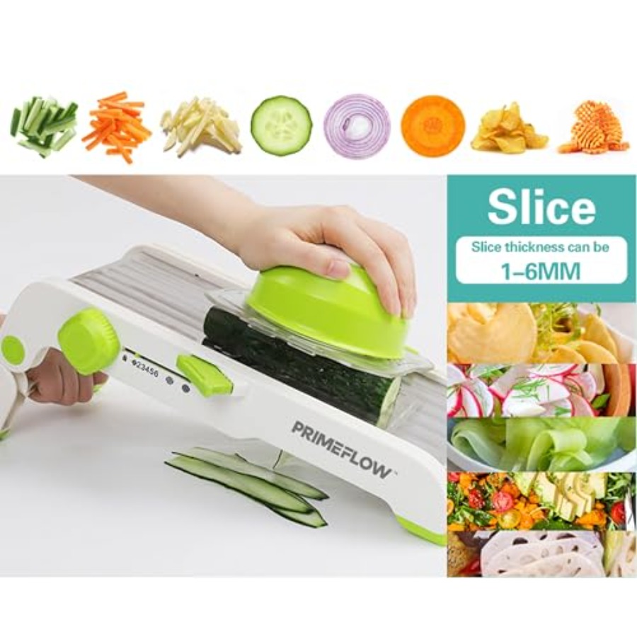 Mandoline Slicer for Kitchen — - Mandoline Slicer Guard reseña y precio