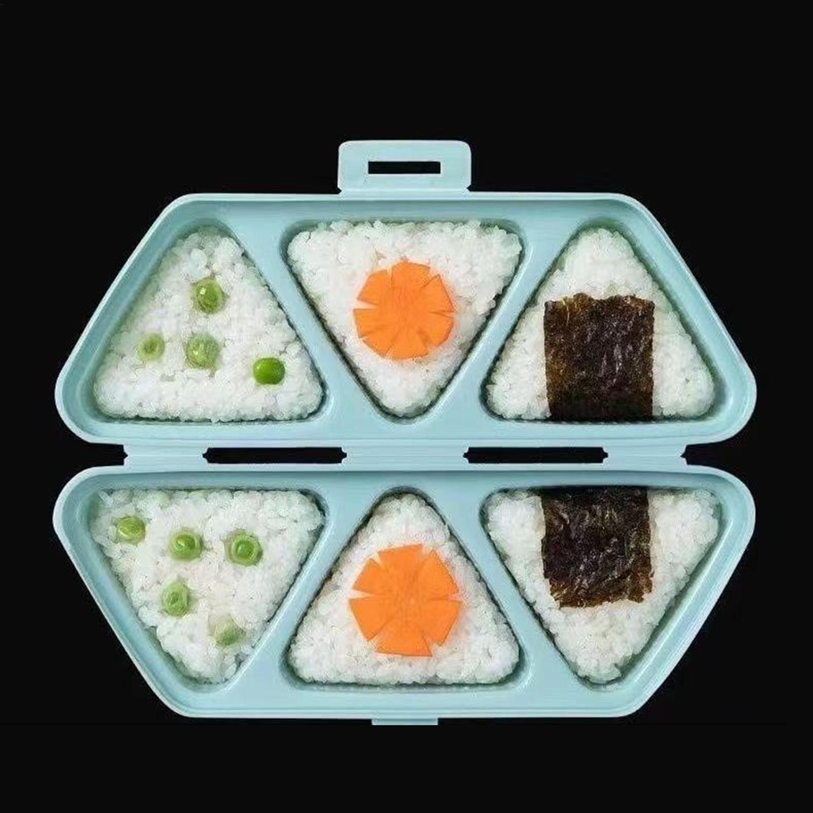Sushi Mold Maker 6 Cavity Tria - Meal Prep With Rice reseña y precio