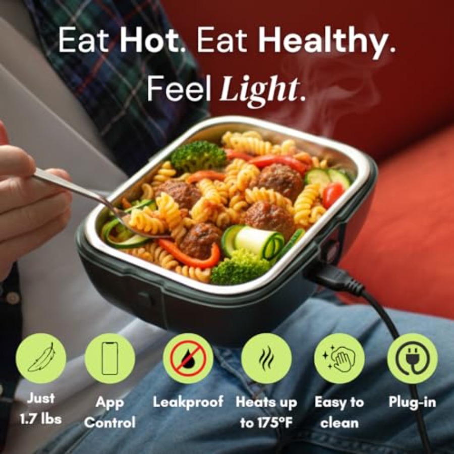Office meal prep electric lunc - Meal Prep App reseña y precio
