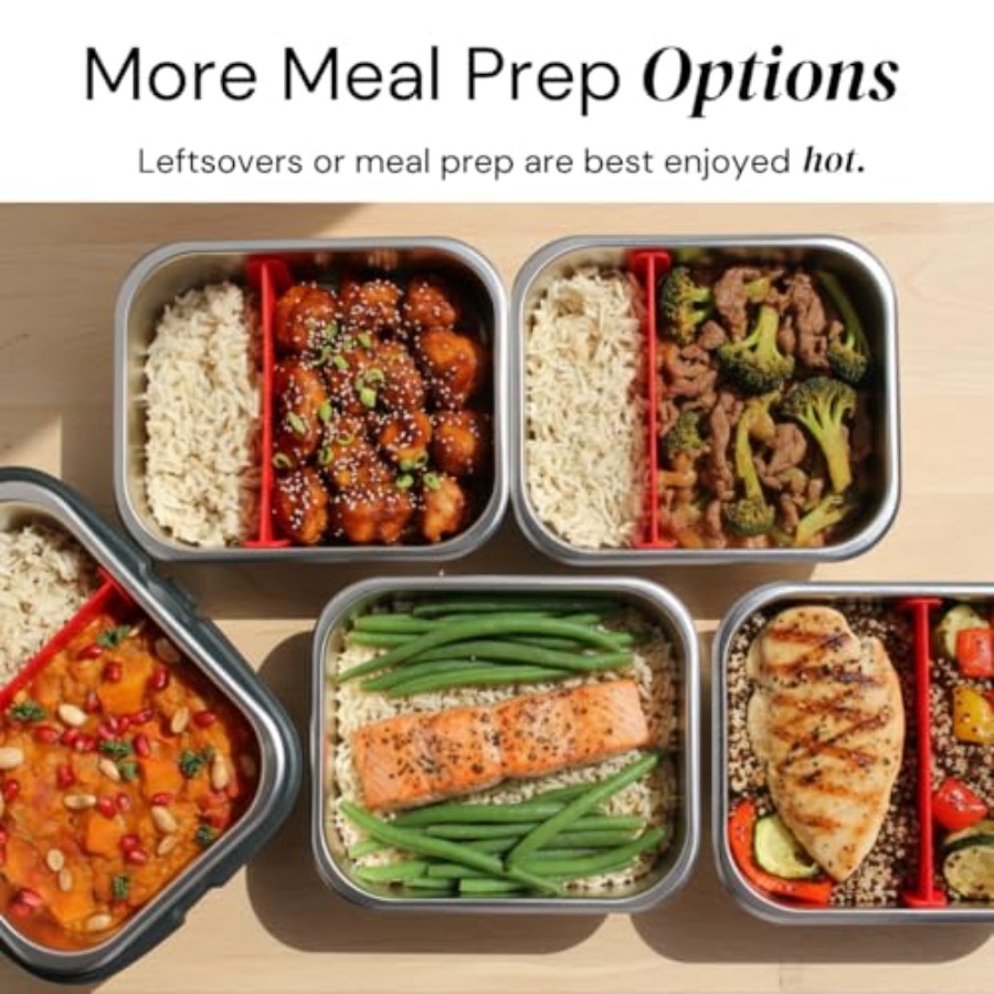 Office meal prep electric lunc - Meal Prep App reseña y precio