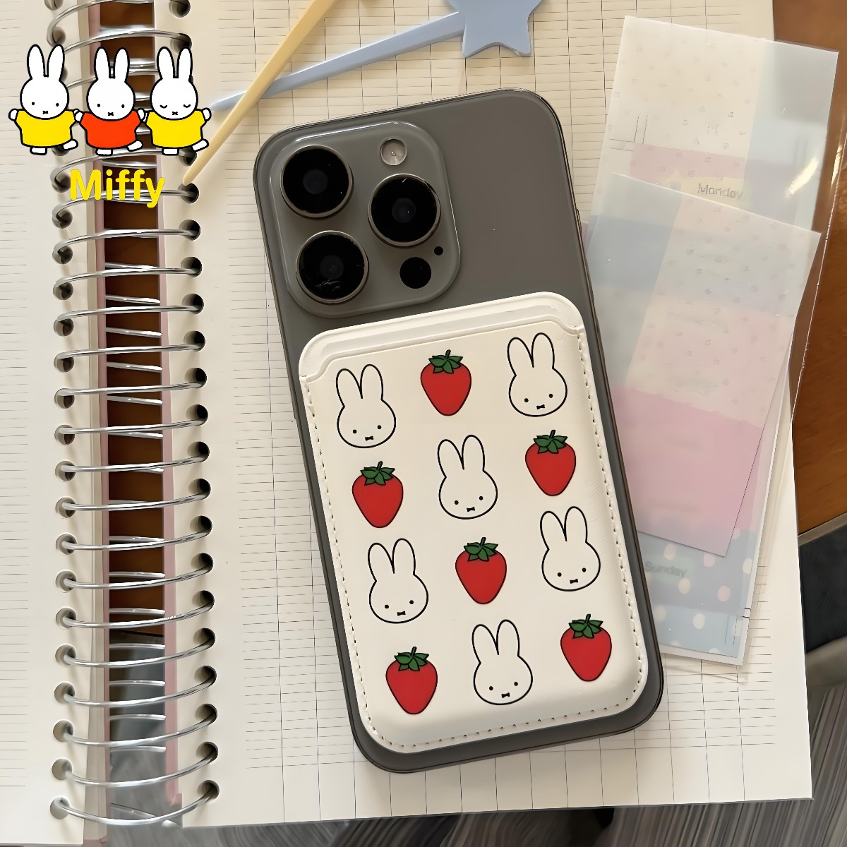 Kawaii Miffy Rabbit Magnetic C - Strawberry Huller reseña y precio
