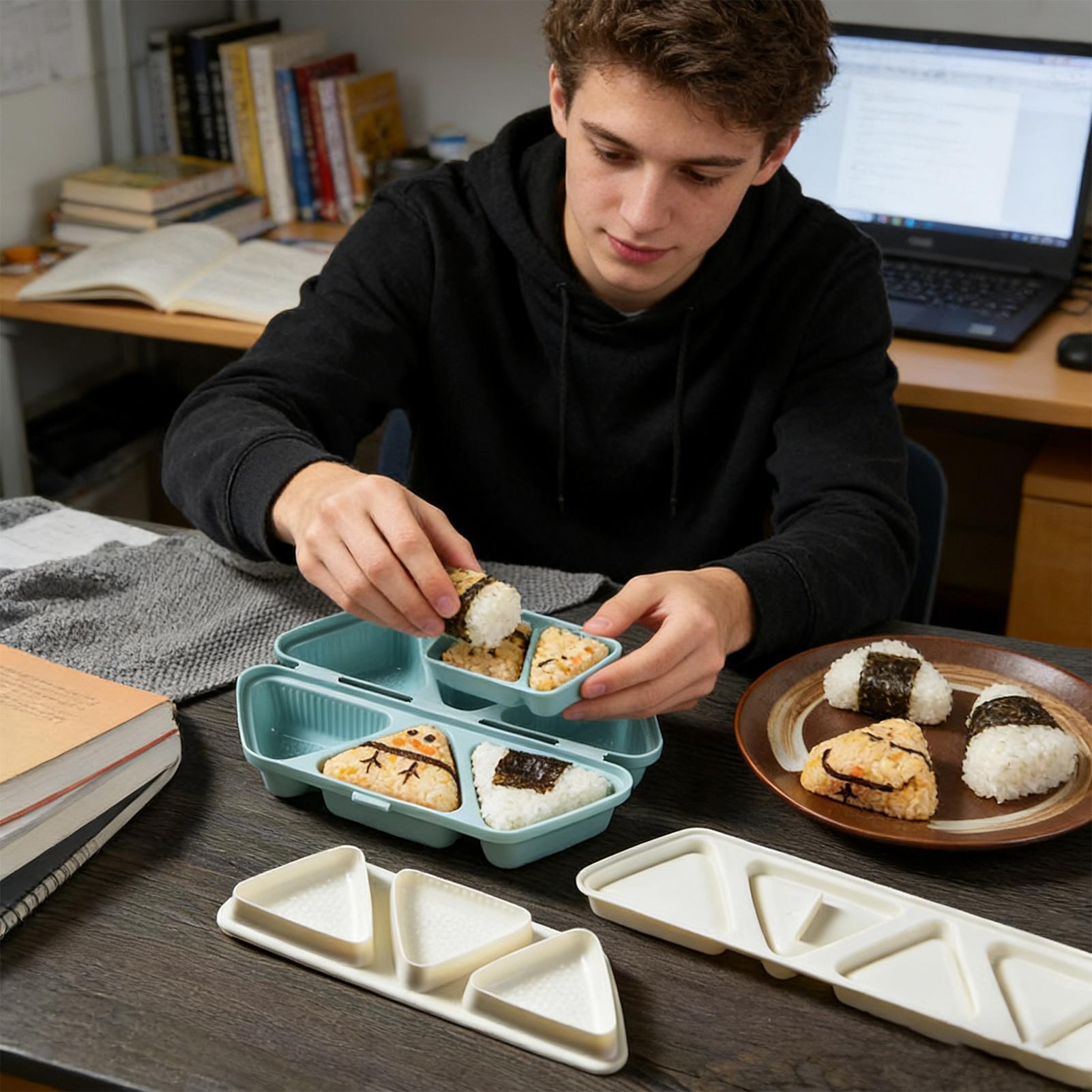 Rice Ball Maker Mold 6-Cavity  - Meal Prep With Rice reseña y precio