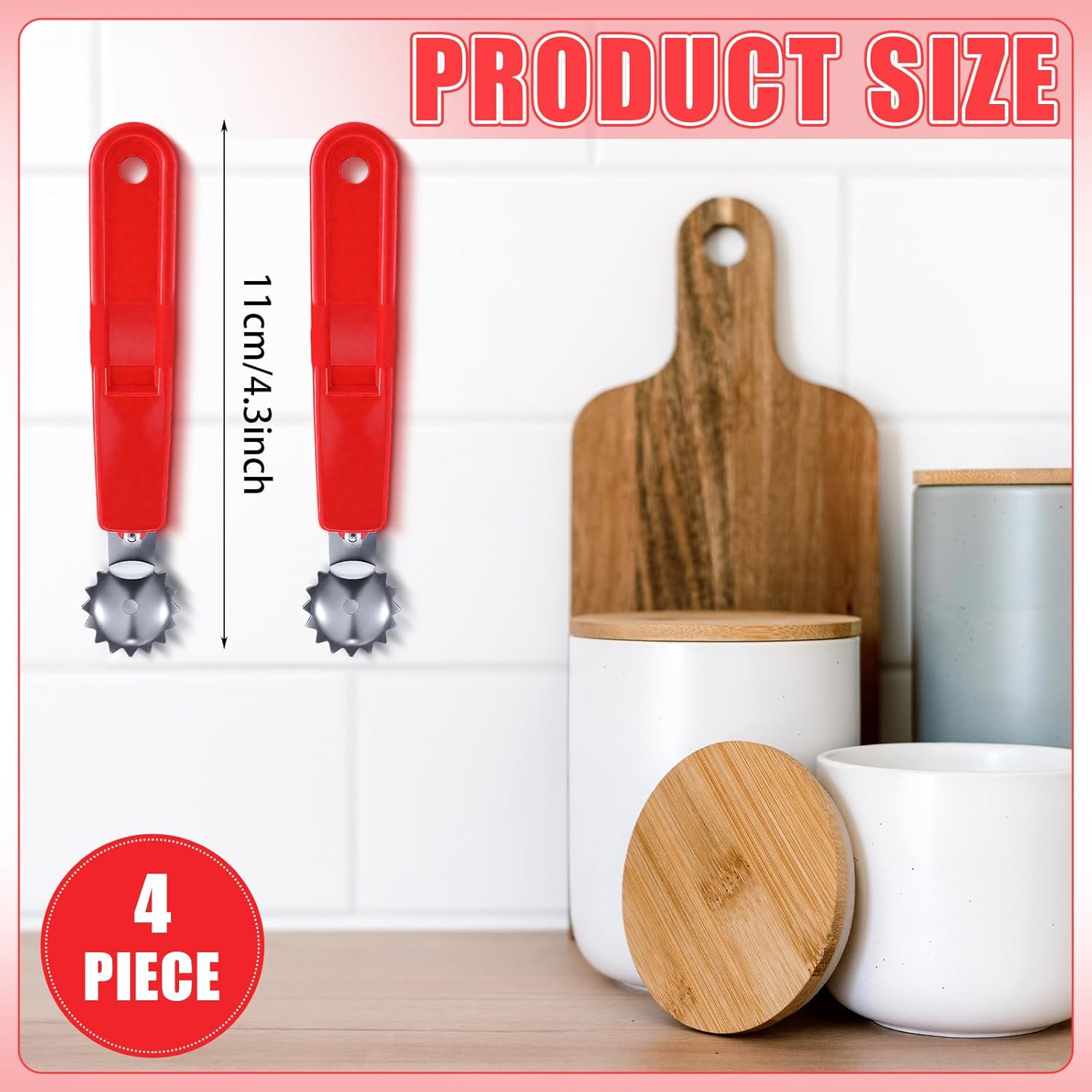 4 Pcs Tomato Corer Tool Strawb - Strawberry Huller reseña y precio