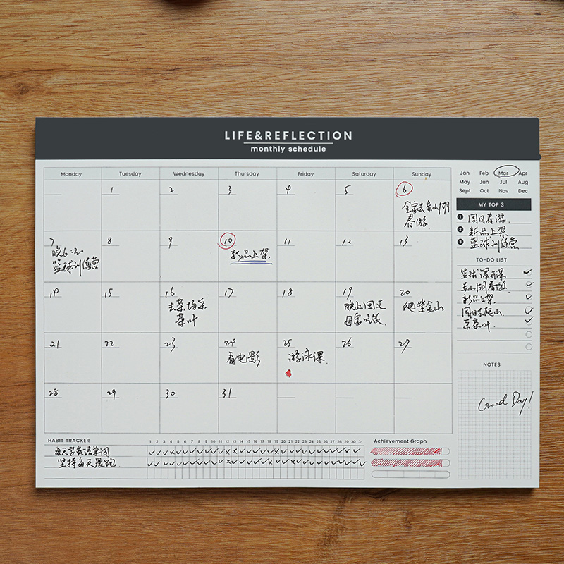 A4 Size 40 Sheets Life And Ref - Meal Prep Weekly reseña y precio