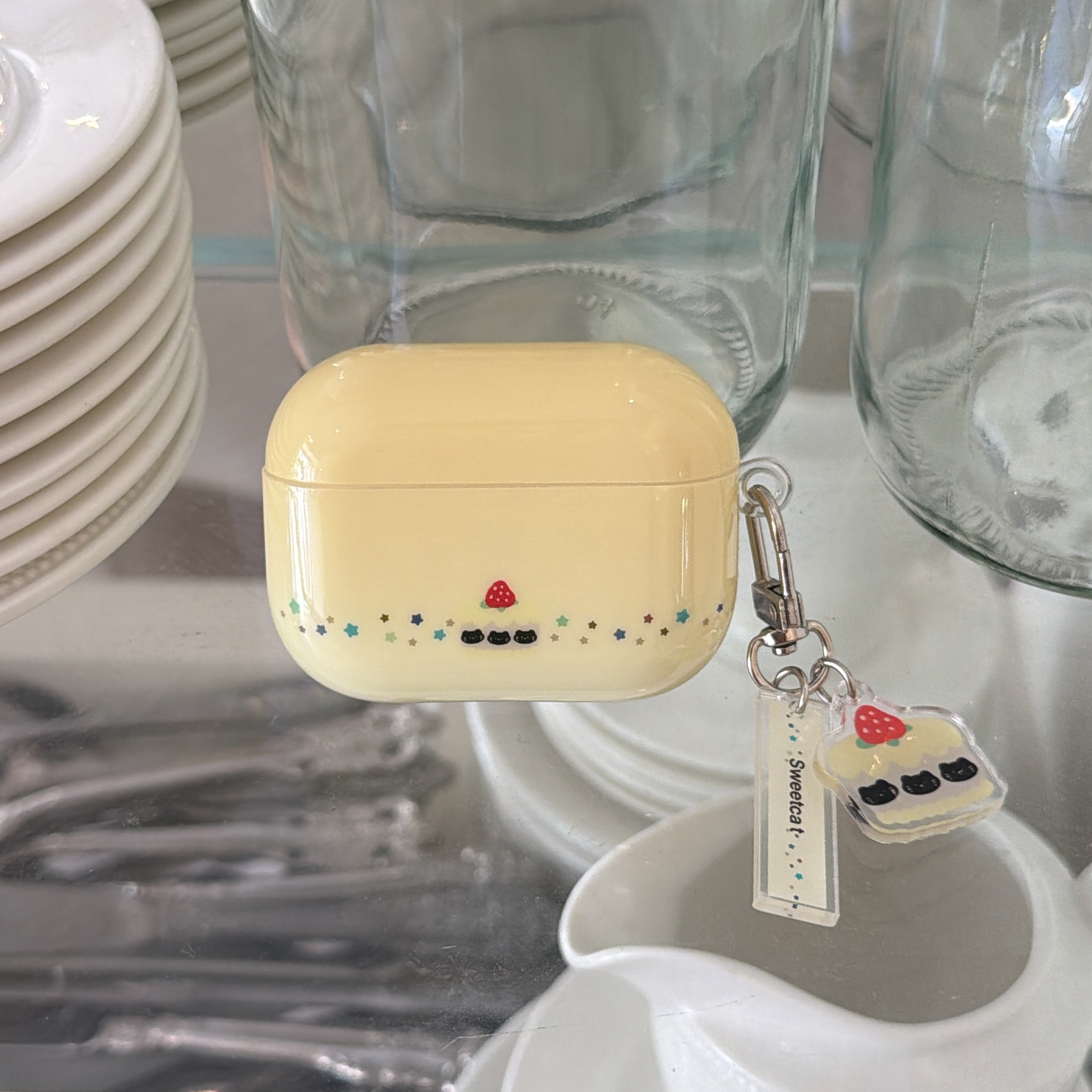 Cartoon Kitten Strawberry Cake - Strawberry Huller reseña y precio