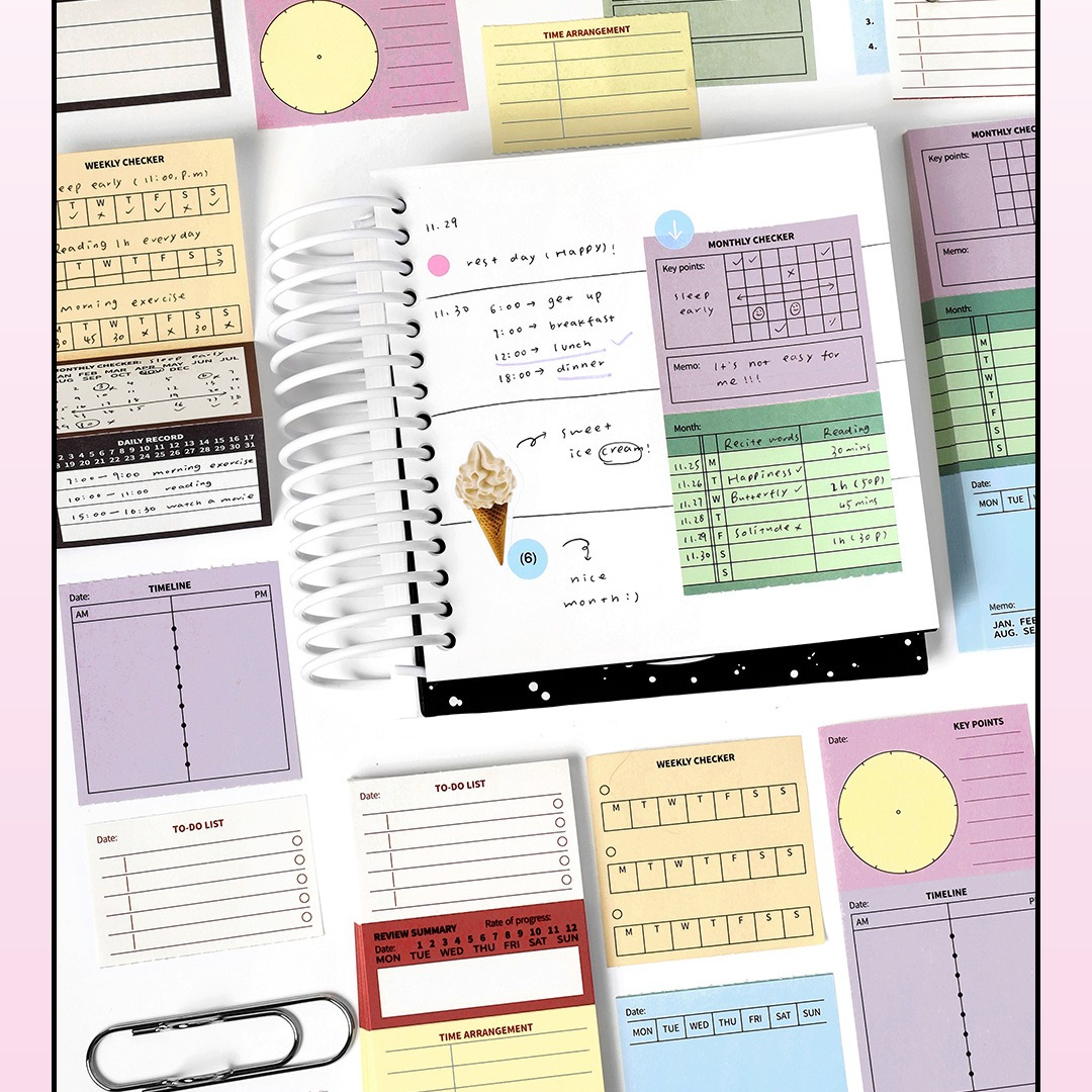 Life Notes Series Memo Pad 3 S - Meal Prep Weekly reseña y precio