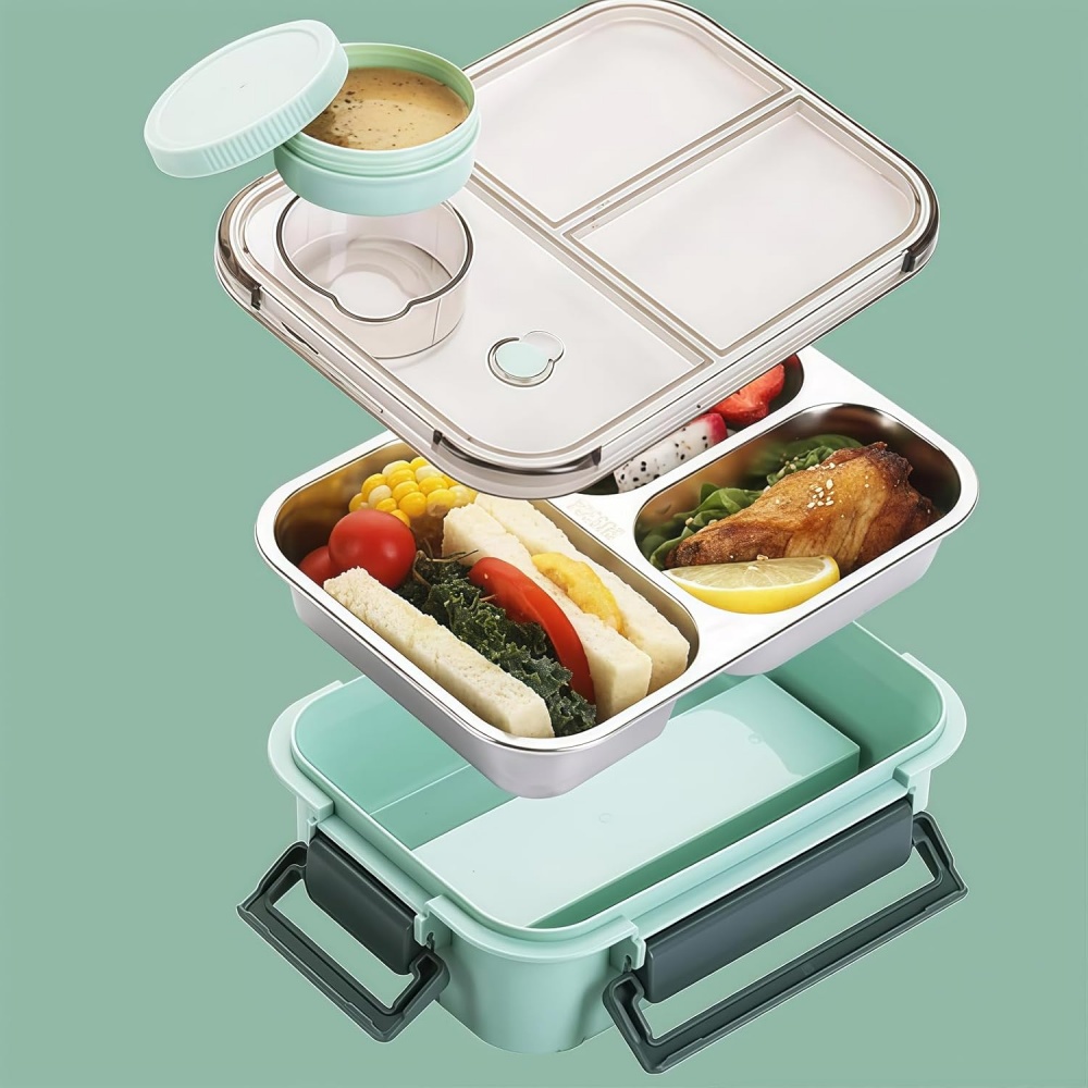 850ml Portable Lunch Boxes for - Meal Prep Chia Pudding reseña y precio
