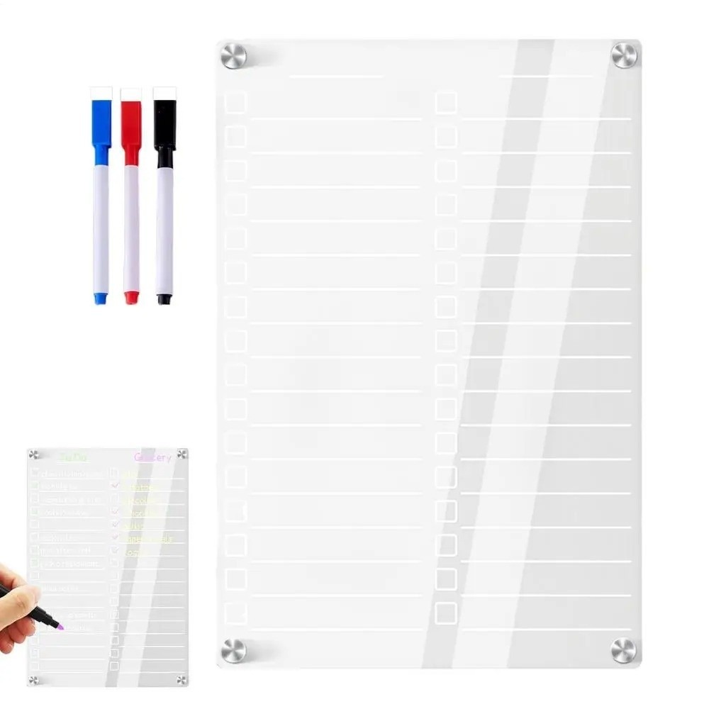 Reusable Fridge Weekly Calenda - Meal Prep Weekly reseña y precio